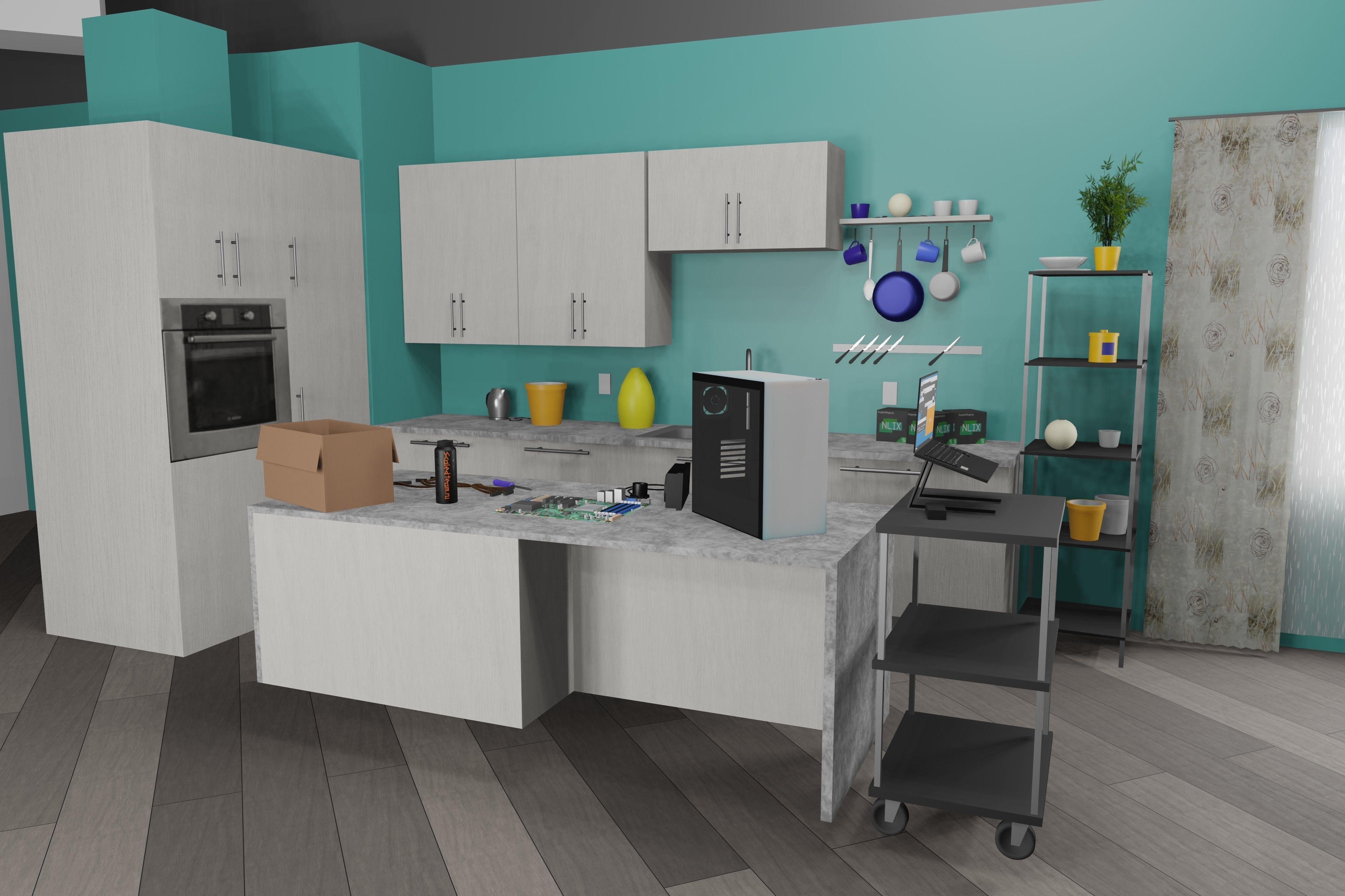 LinusTechTips Studio Kitchen preview image 1